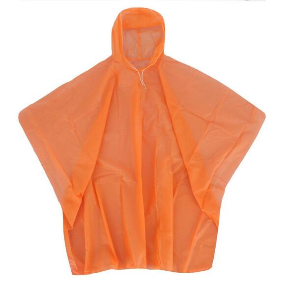 CTM Adult Reusable Waterproof Long Rain Poncho - Picture 1 of 3